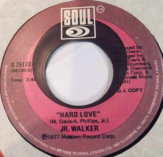 Junior Walker : Hard Love / Whopper Bopper Show Stopper (7", Single)