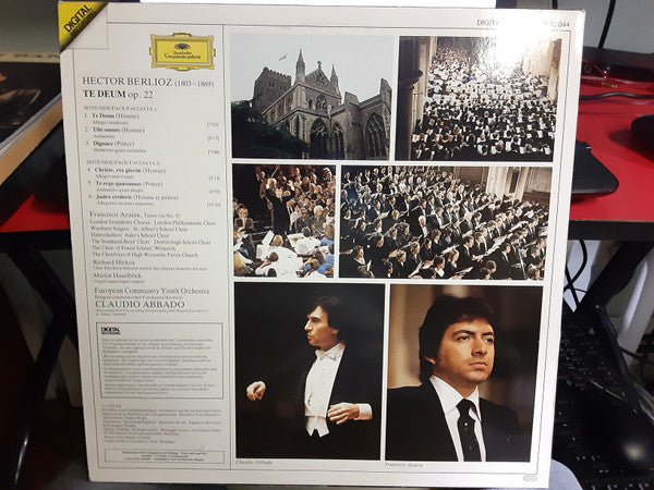 Hector Berlioz, London Symphony Chorus · London Philharmonic Choir · Wooburn Singers · Francisco Araiza · European Union Youth Orchestra, Claudio Abbado : Te Deum (LP, Album)