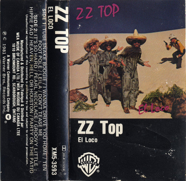 ZZ Top : El Loco (Cass, Album, RE, Dol)