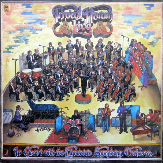 Procol Harum In Concert With The Edmonton Symphony Orchestra : Live (LP, Album)