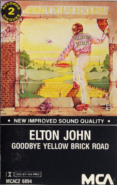 Elton John : Goodbye Yellow Brick Road (Cass, Album, RE, Dol)