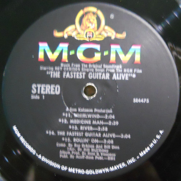 Roy Orbison : The Fastest Guitar Alive (LP, Album, MGM)