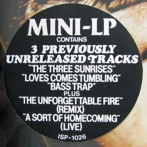U2 : The Unforgettable Fire (12", MiniAlbum)