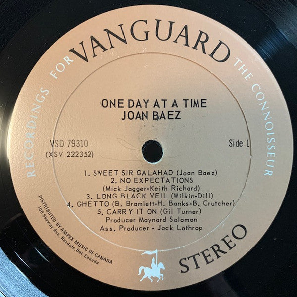 Joan Baez : One Day At A Time (LP, Album, Gat)