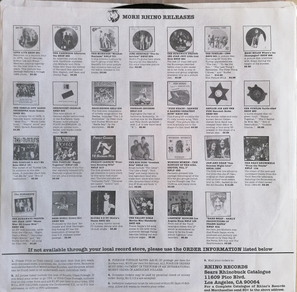 The Honeys : Ecstasy (LP, Album)