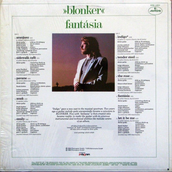 Blonker : Fantásia (LP, Album)