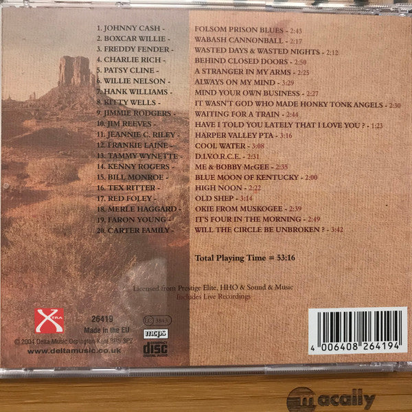 Various : Up Country (CD, Comp)