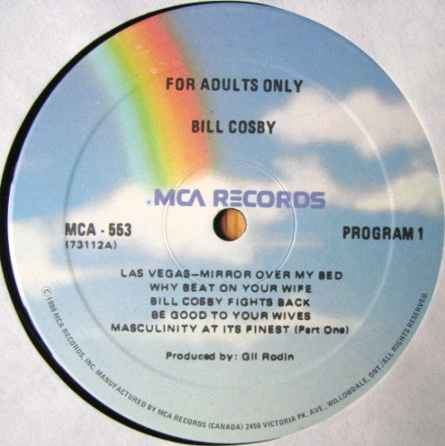 Bill Cosby : For Adults Only (LP, Album)