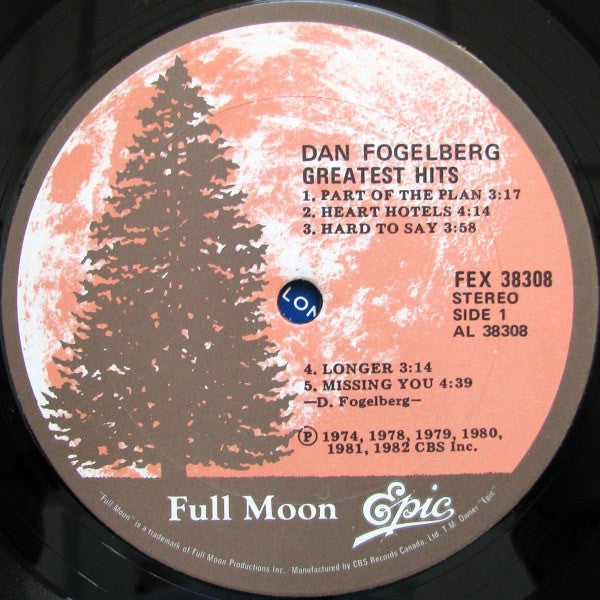Dan Fogelberg : Greatest Hits (LP, Comp)