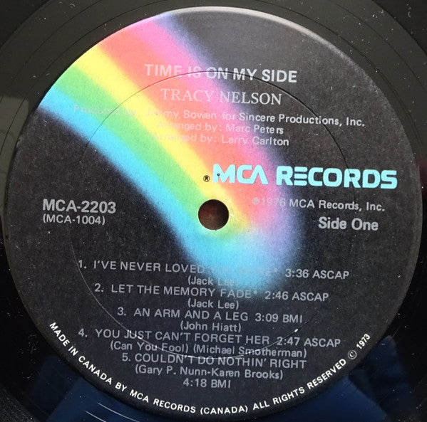 Tracy Nelson : Time Is On My Side (LP, Album)