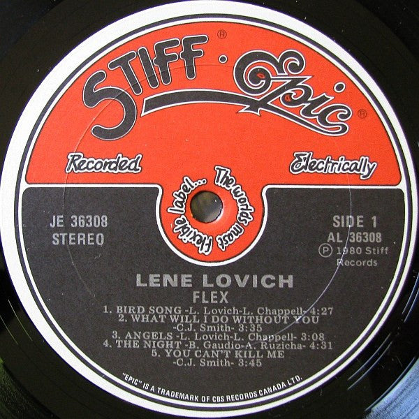 Lene Lovich : Flex (LP, Album)