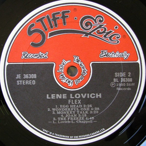 Lene Lovich : Flex (LP, Album)