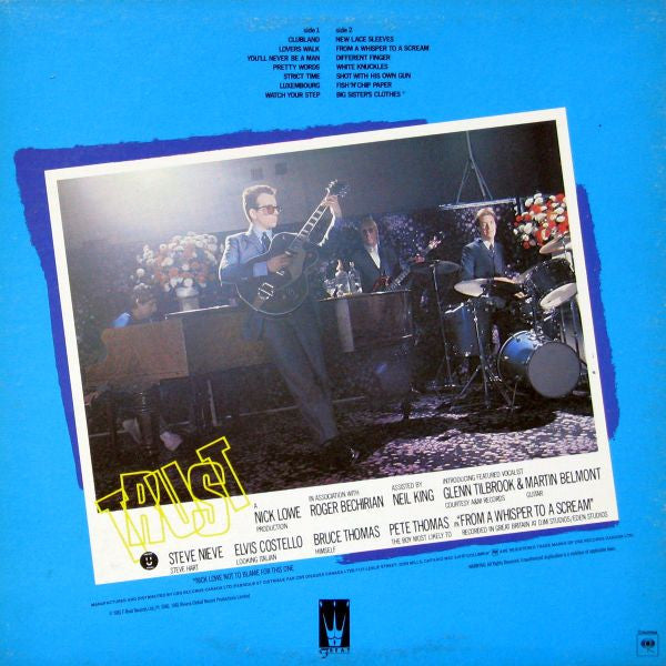 Elvis Costello And The Attractions* : Trust (LP, Album)