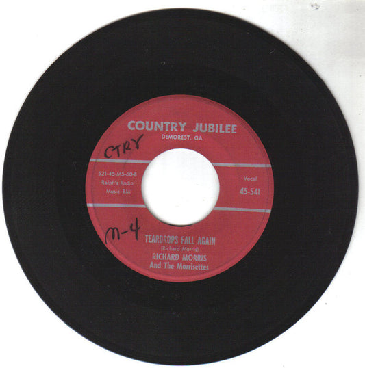 Richard Morris (15) And The Morrisettes : Rosetta / Teardrops Fall Again (7", Single)