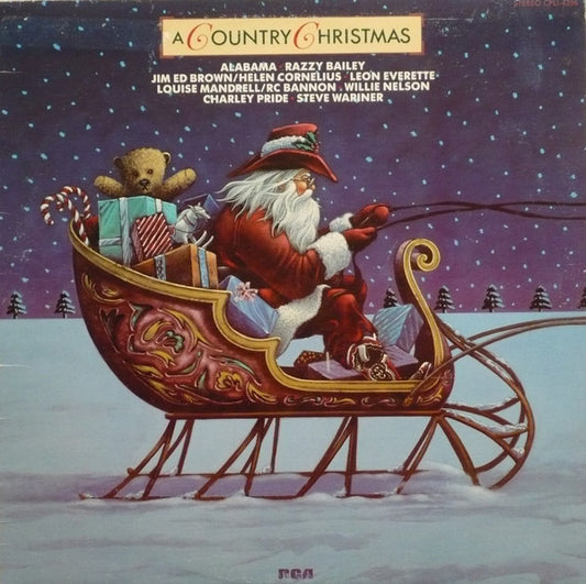 Various : A Country Christmas (LP, Comp)