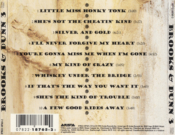 Brooks & Dunn : Waitin' On Sundown (CD, Album)