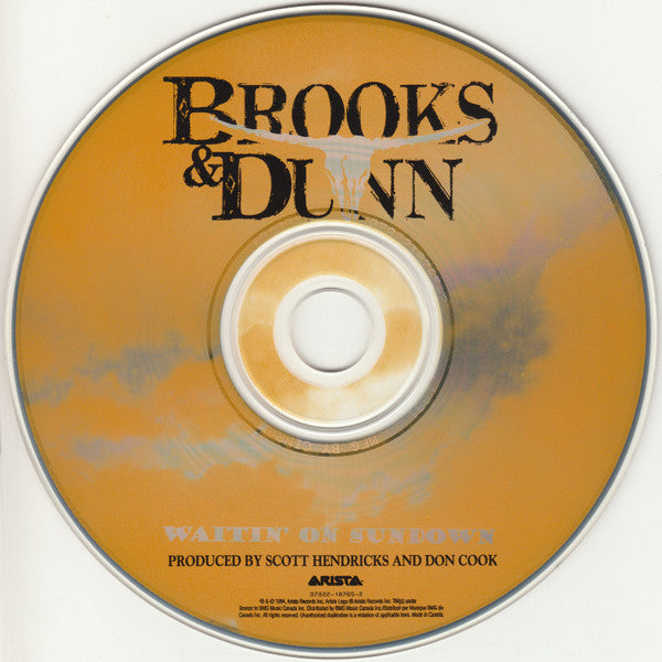 Brooks & Dunn : Waitin' On Sundown (CD, Album)