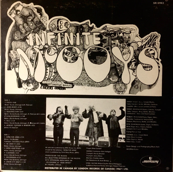 The McCoys : Infinite McCoys (LP, Album)