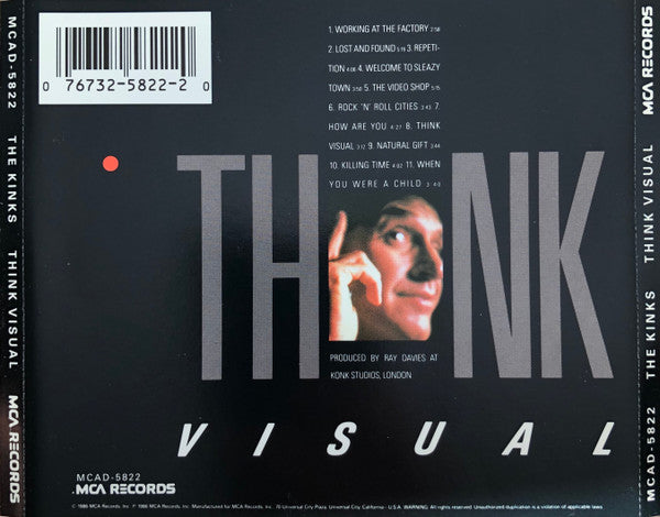 The Kinks : Think Visual (CD, Album)