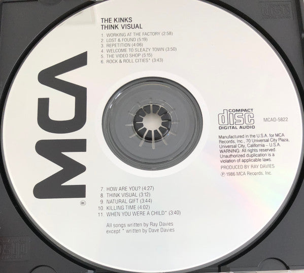 The Kinks : Think Visual (CD, Album)
