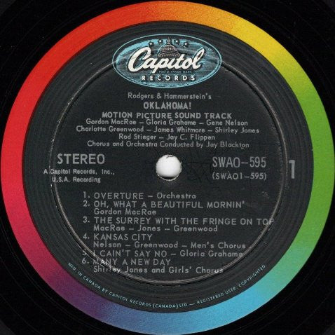 Rodgers & Hammerstein : Oklahoma! (LP, Album, RE, Gat)