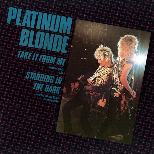 Platinum Blonde - Take It From Me / Standing In The Dark (12", Single) (Near Mint (NM or M-))