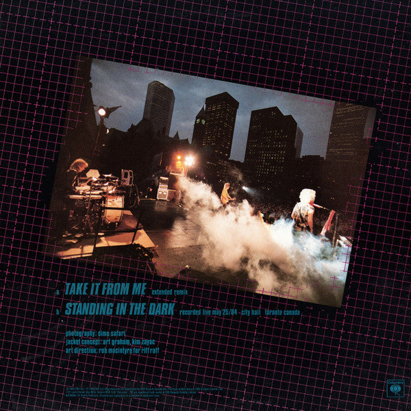 Platinum Blonde : Take It From Me / Standing In The Dark (12", Single)