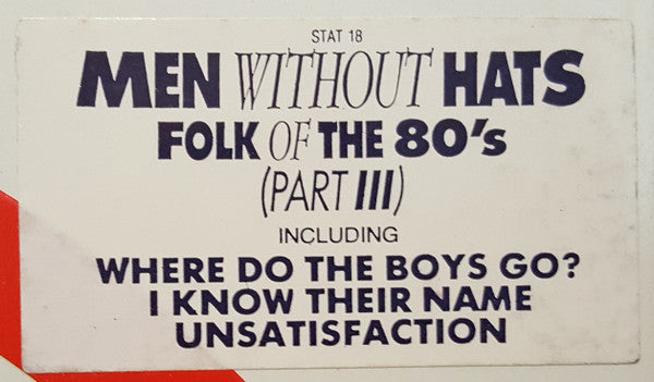 Men Without Hats : Folk Of The 80's (Part III) (LP, Album)