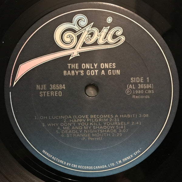 The Only Ones : Baby's Got A Gun (LP)