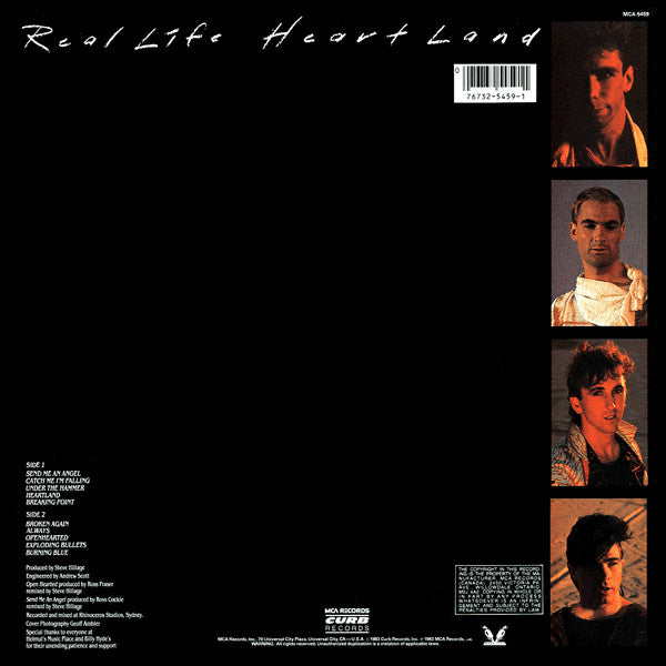 Real Life : Heartland (LP, Album)