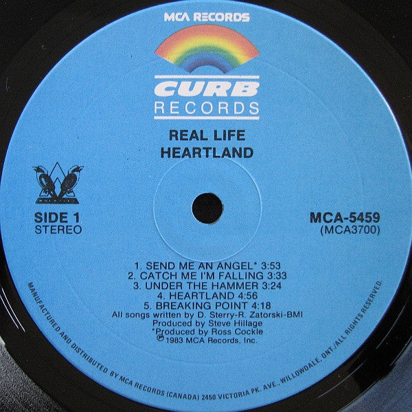 Real Life : Heartland (LP, Album)