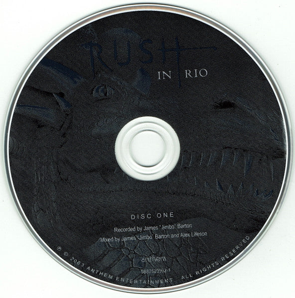 Rush : Rush In Rio (3xCD, Album, RE)