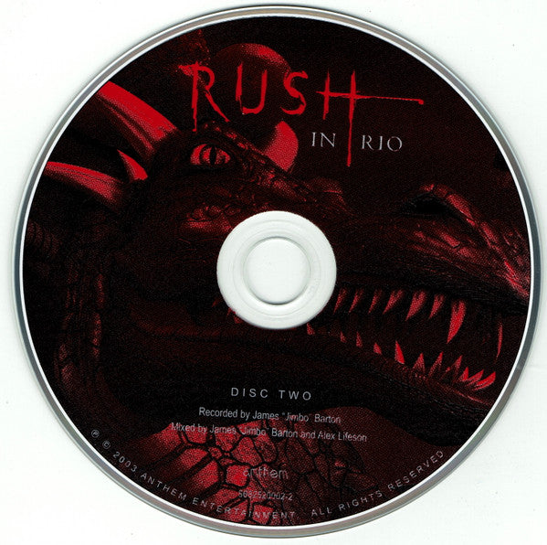 Rush : Rush In Rio (3xCD, Album, RE)