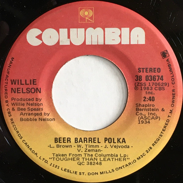 Willie Nelson : Little Old Fashioned Karma (7", Single)