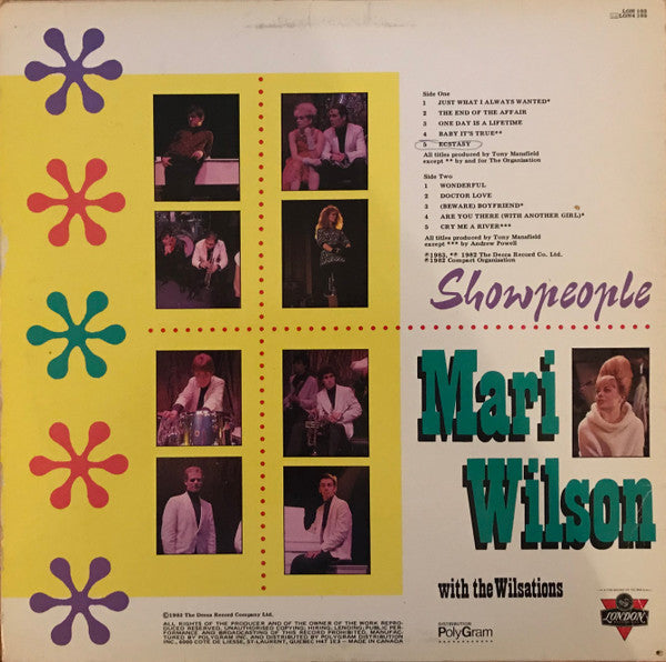 Mari Wilson : Showpeople (LP, Album)