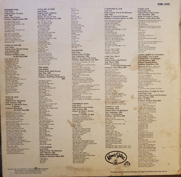 Sha Na Na : Rock & Roll Is Here To Stay (LP, RE)