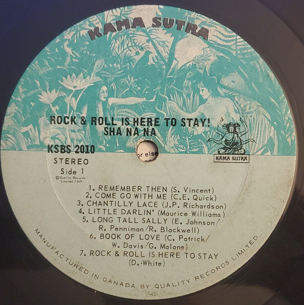 Sha Na Na : Rock & Roll Is Here To Stay (LP, RE)