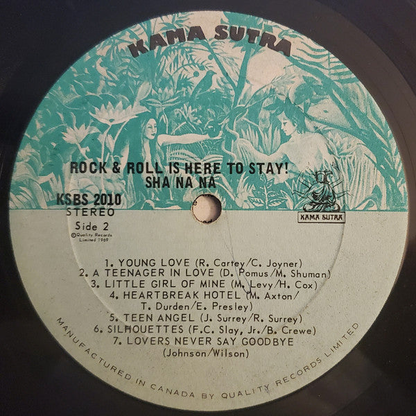 Sha Na Na : Rock & Roll Is Here To Stay (LP, RE)