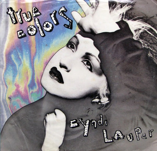 Cyndi Lauper : True Colors (7", Single)