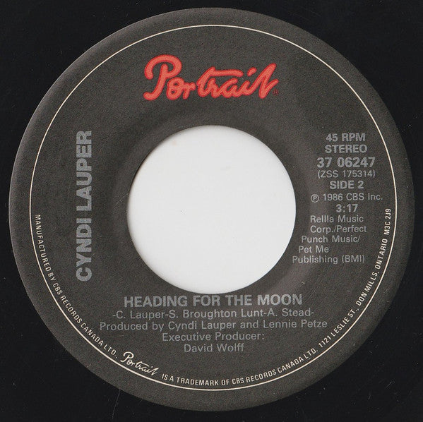 Cyndi Lauper : True Colors (7", Single)