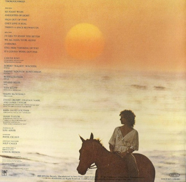 Carole King : Thoroughbred (LP, Album)