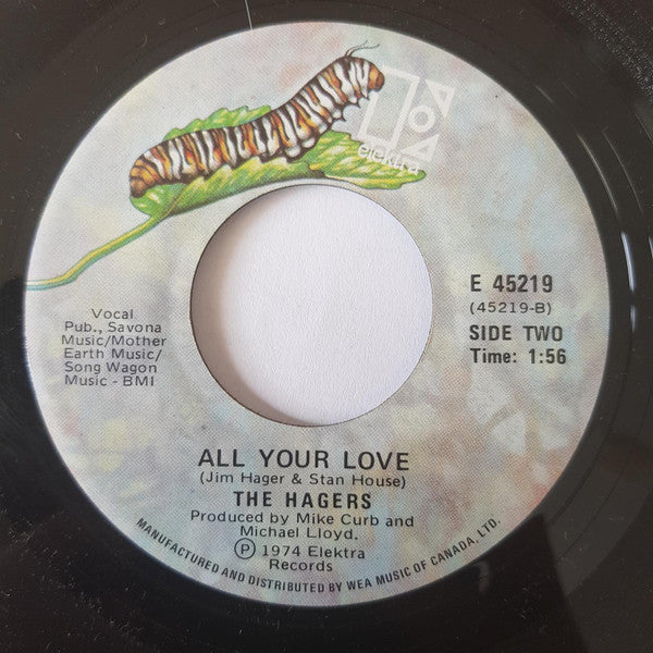 The Hagers : Cherry Pie / All Your Love (7", Single)