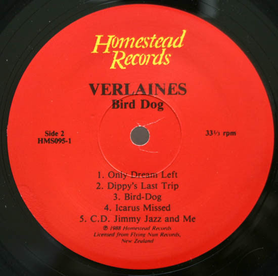 The Verlaines : Bird-Dog (LP, Album)