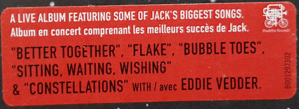 Jack Johnson : En Concert (CD, Album)
