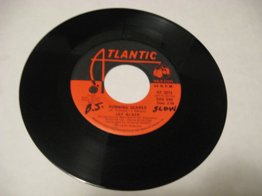 Jay Black : Running Scared (7", Single)