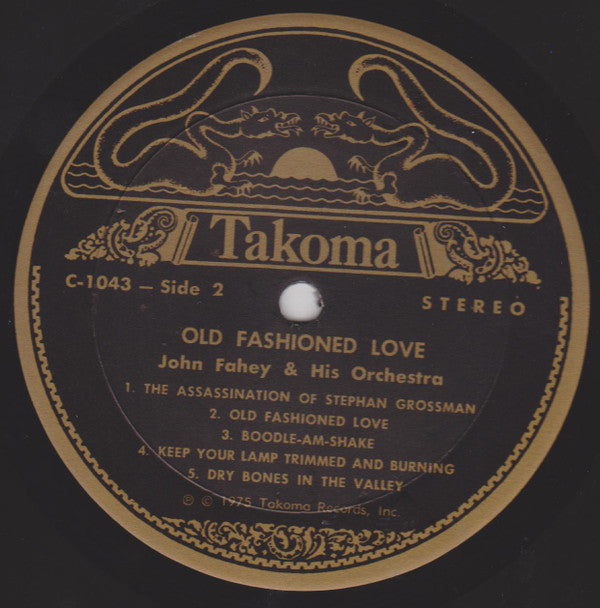 John Fahey & His Orchestra : Old Fashioned Love (LP, Album)