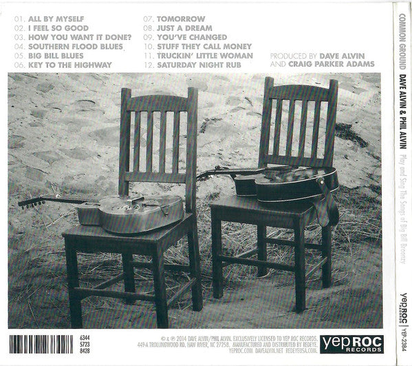 Dave Alvin & Phil Alvin : Common Ground (CD, Album, RE)