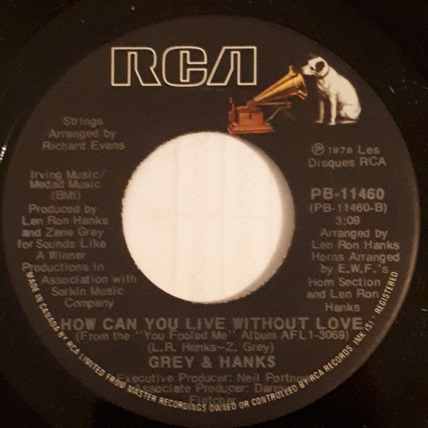 Grey And Hanks : Dancin' (7", Single)