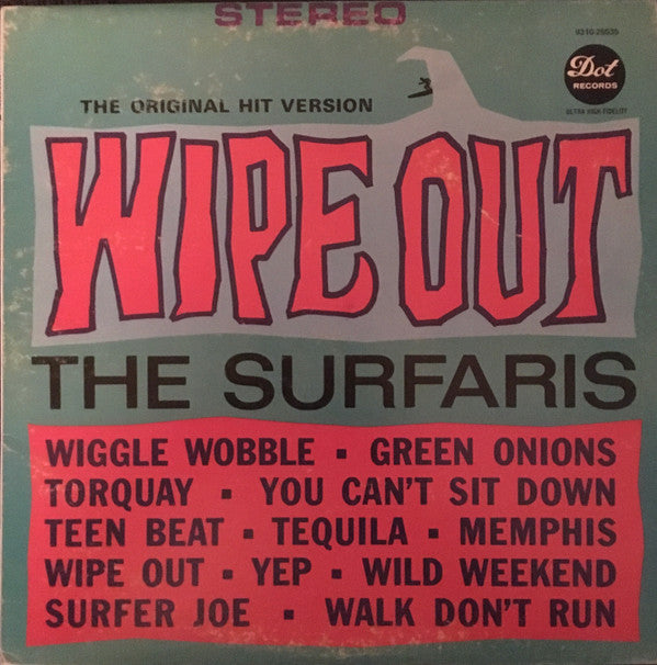 The Surfaris : Wipe Out (LP, Album, RE)