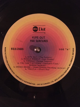 The Surfaris : Wipe Out (LP, Album, RE)